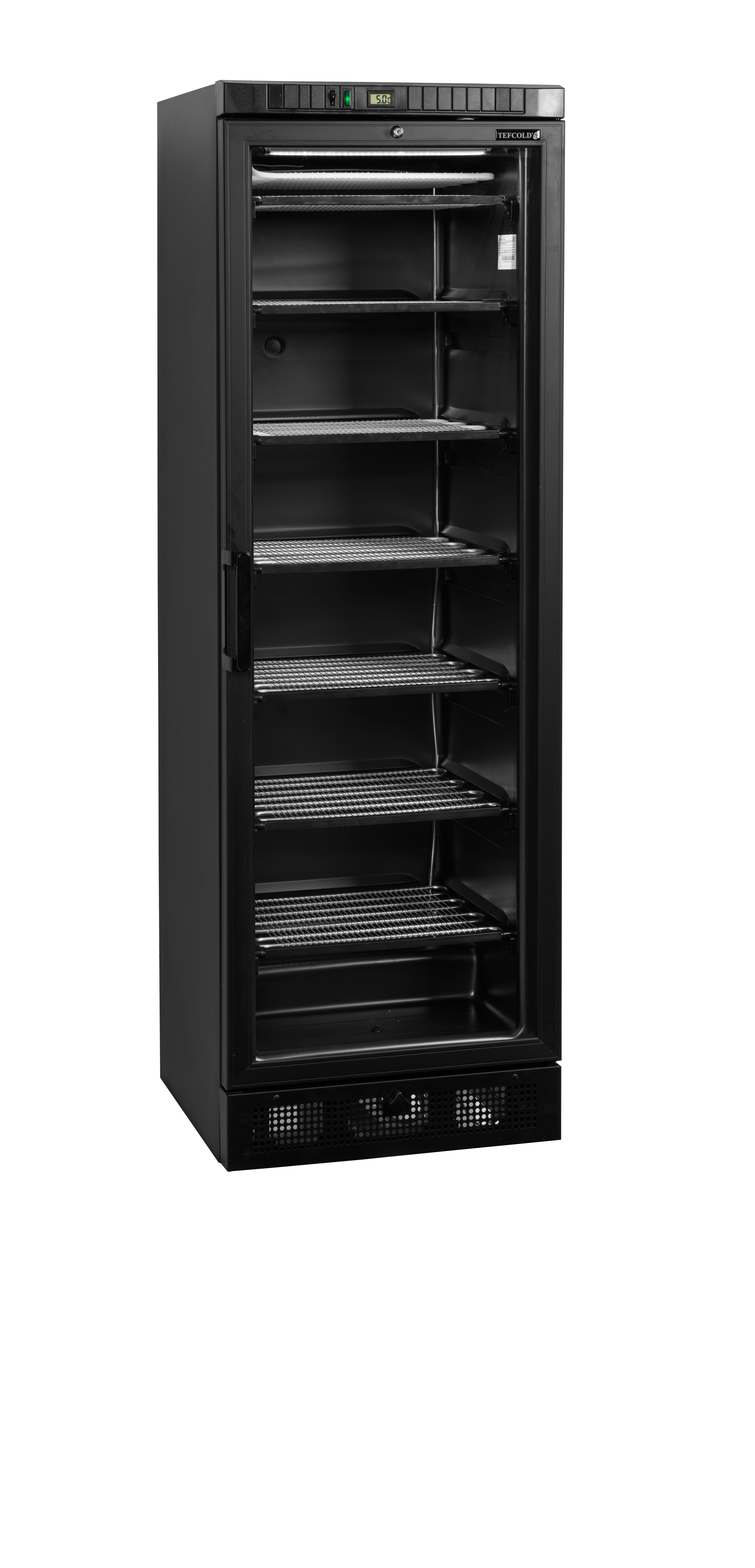 Zwarte displayvriezer - UFSC370G Black