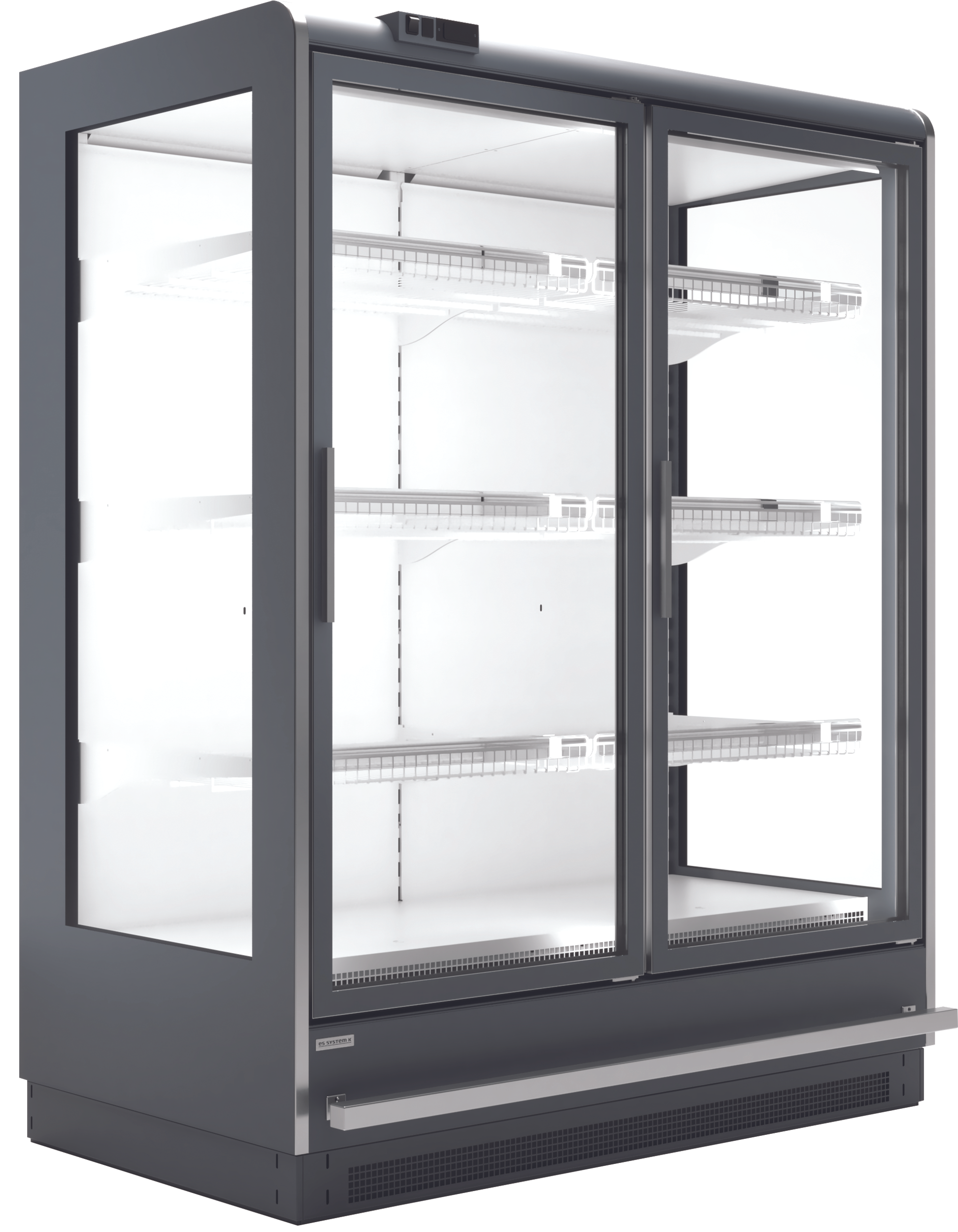 Mrazicí vitrína přístěnná, kř. dveře, bez agregátu Indus SMI 04 2D