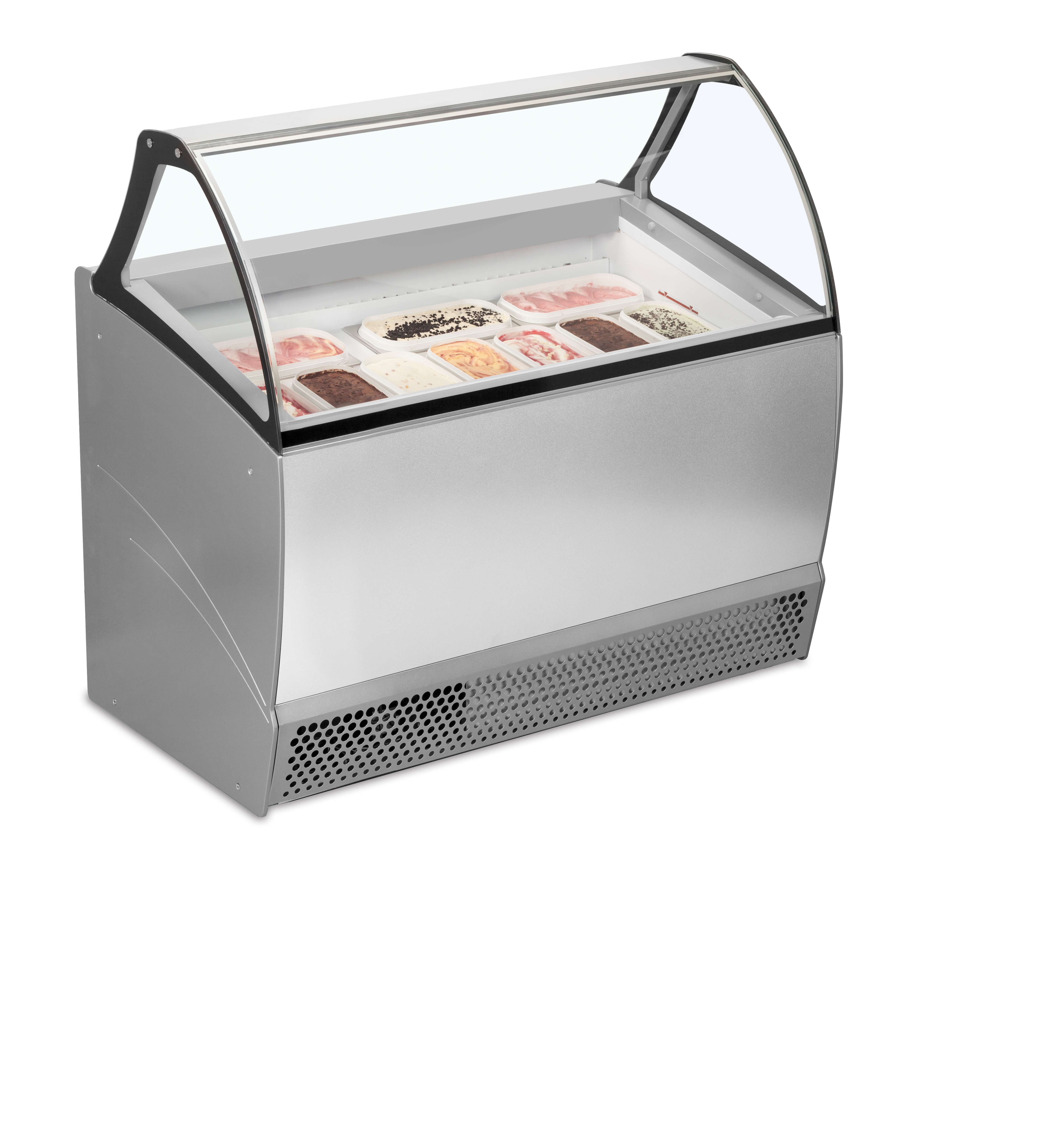 Vitrine ventilée pour glace en bac TEFCOLD-BERMUDA RV10