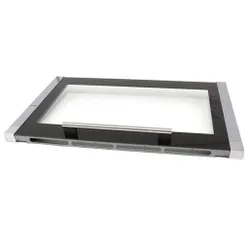 Complete oven door