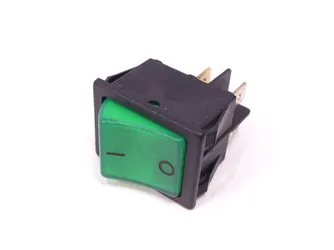 Interruptor verde 250V 16A