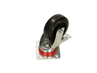 Wheel with brake PNR100GRD 80x60