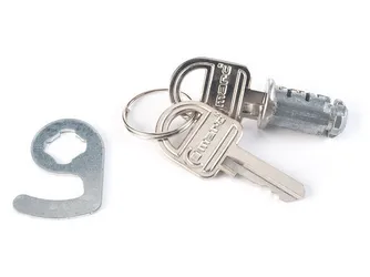 Cerradura de cilindro con llaves