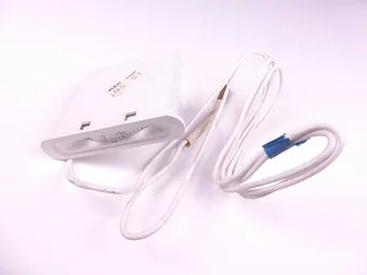 White analog thermometer