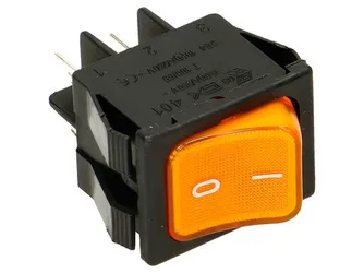 Interruptor Bipolar Naranja 16A 250V