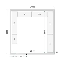 CR 300x300x220 WD