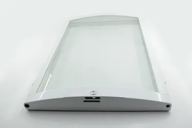 Glass Door White Frame