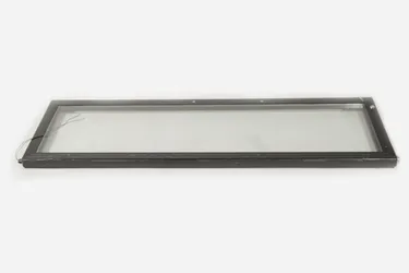 Right Glass Door With Lock Extrenal Handle And LED
