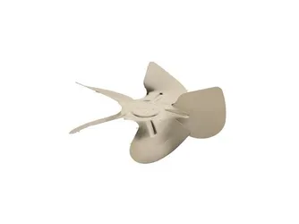 Ventilador de 5 pás Ø 254 mm