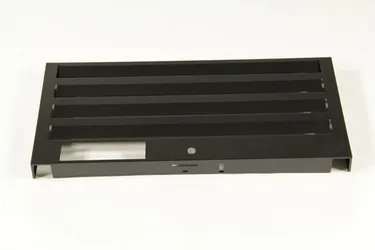 Přední panel černý