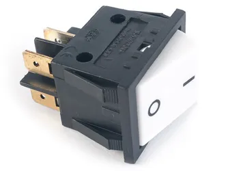 Interruptor Bipolar Blanco Slim CR2 250V