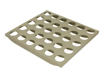 Estante de polietileno 330X300 MM