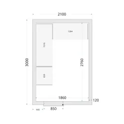 CR 210x300x220 WD