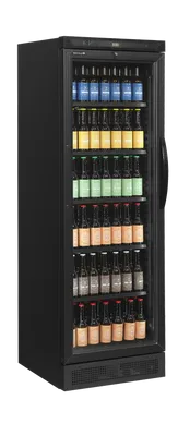 CEV425 BLACK L/H - Bottle Cooler, Left Hinged - 43909