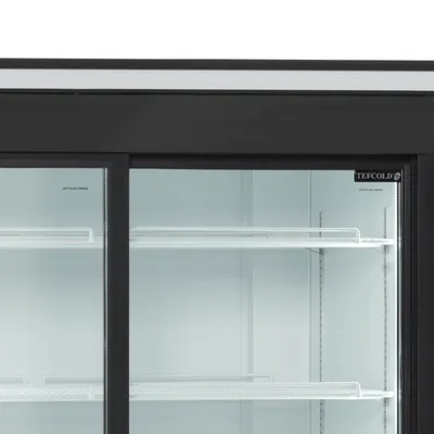 FSC1200S - 2-door display cooler with canopy - 15961