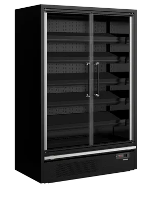 Galaxy+ GP14FGD Black - Multideck With Doors - 42275