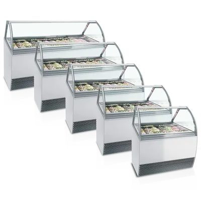MILLENNIUM LX12 - Ventilated Scoop Ice Cream Display - 20330