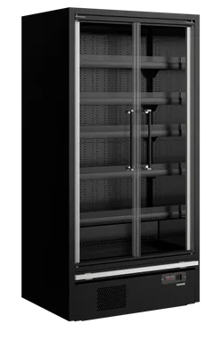 g555g 　　111AD ブラック フルレンジ Galaxy+ GP10FGD Black - Supermarket Multideck Cooler - 43813