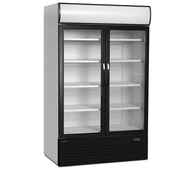 FSC1200H - 2-door display cooler with canopy - 15959