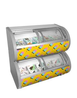 TD500 - Two Level Display Freezer - 45261