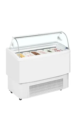 FIJI 6 - Ventilated Scoop Ice Cream Display - 20362