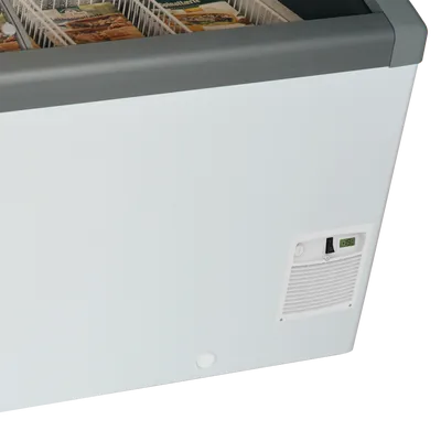 FOCUS 73 - Sliding Curved Glass Lid Chest Freezer - 33526