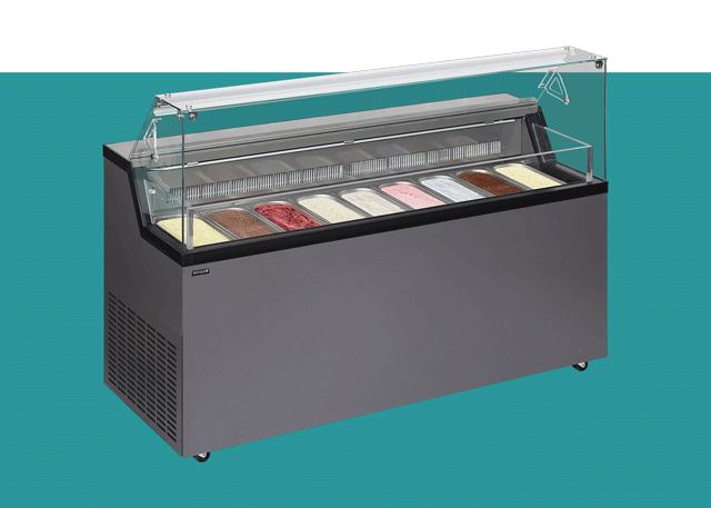 TEFCOLD ice cream freezers