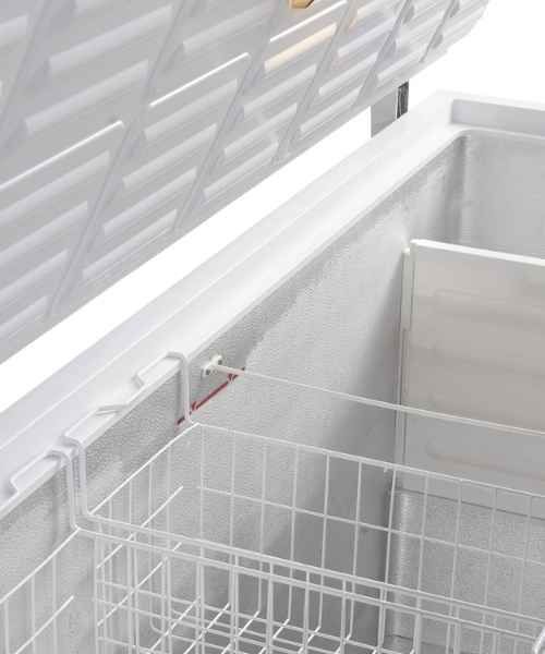 Chest Freezer Interior