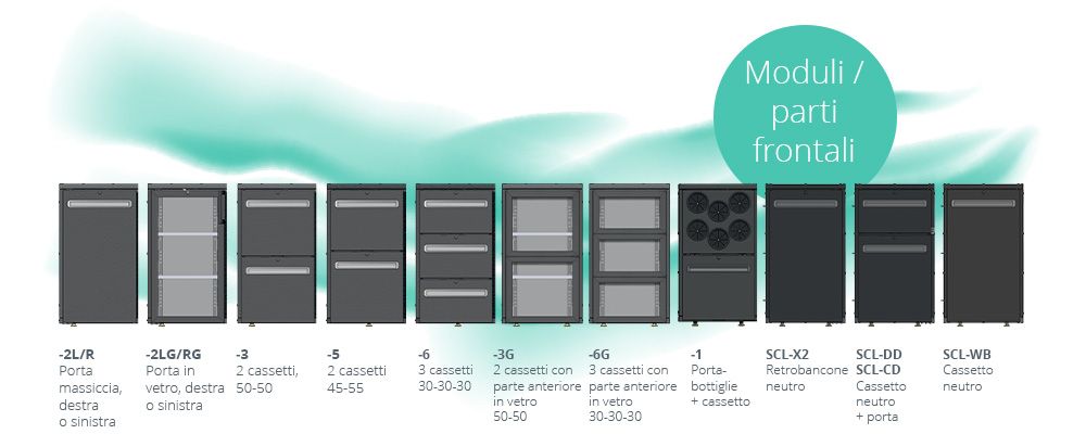Moduli / parti frontali