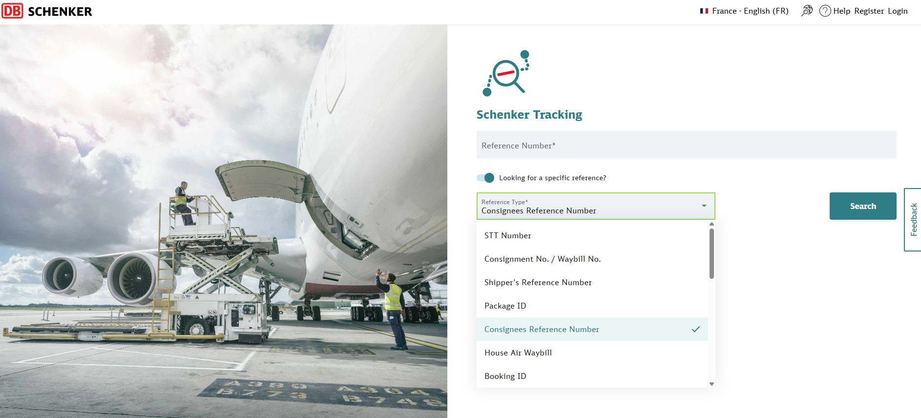 Schenker - Track and Trace