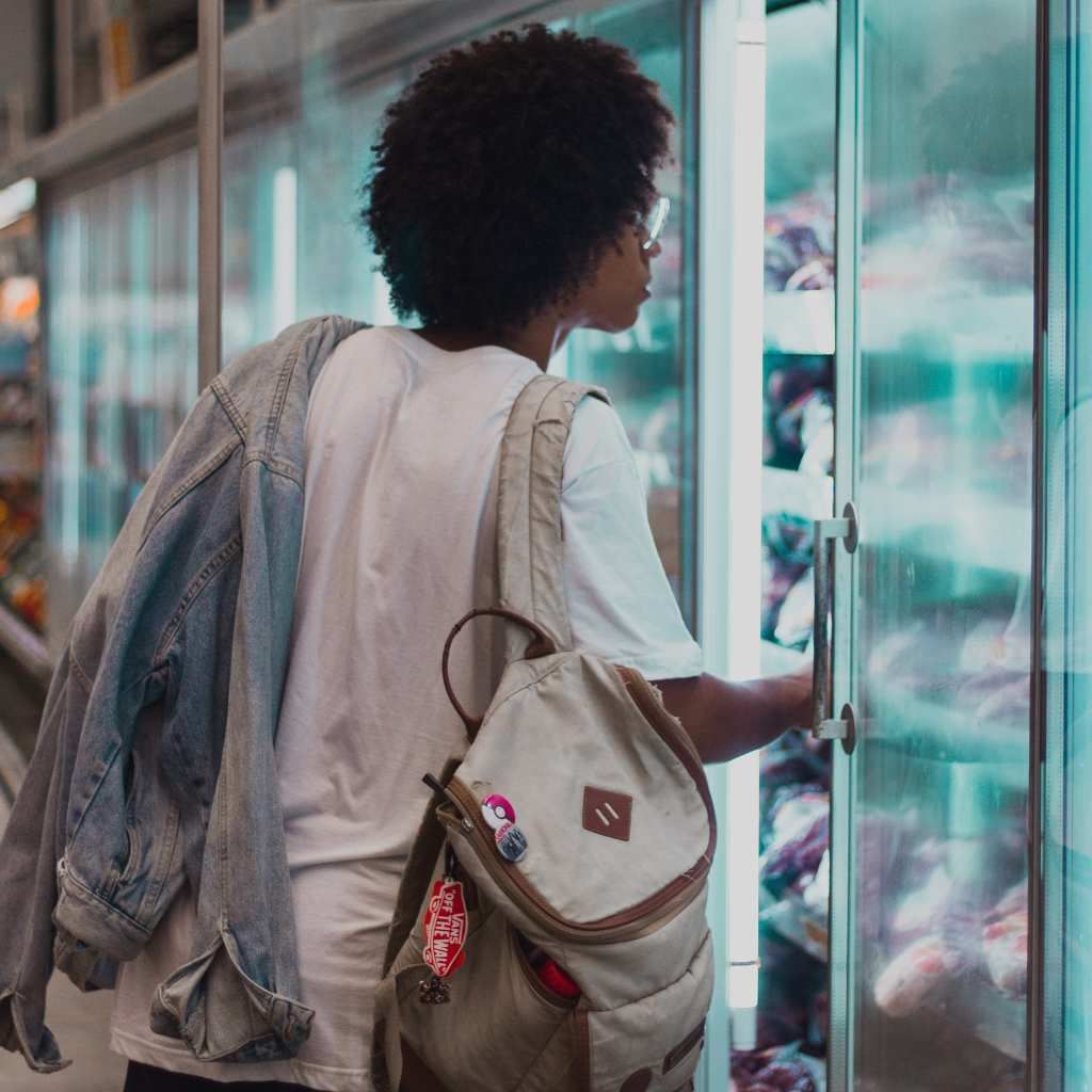 Supermarket Drink coolers