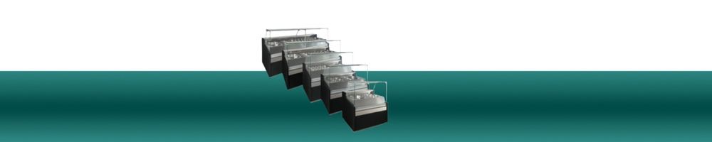 New Ventilated serve-over counter with gastronorm dimensions