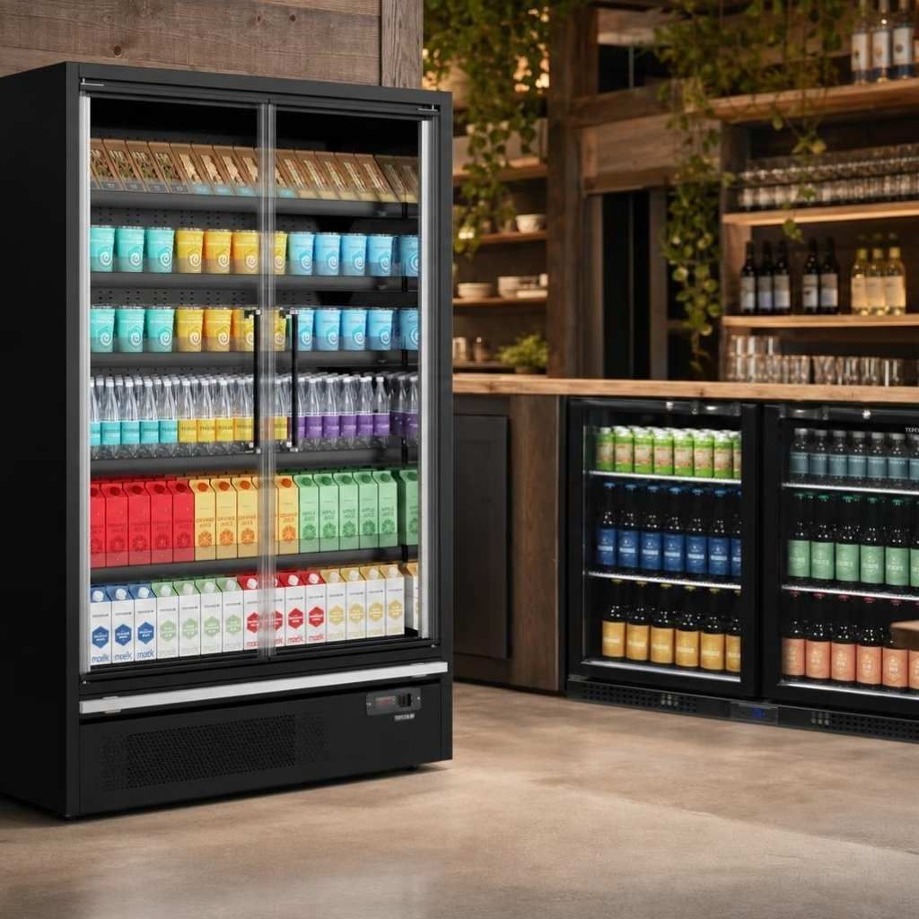 Multidecks and backbar coolers