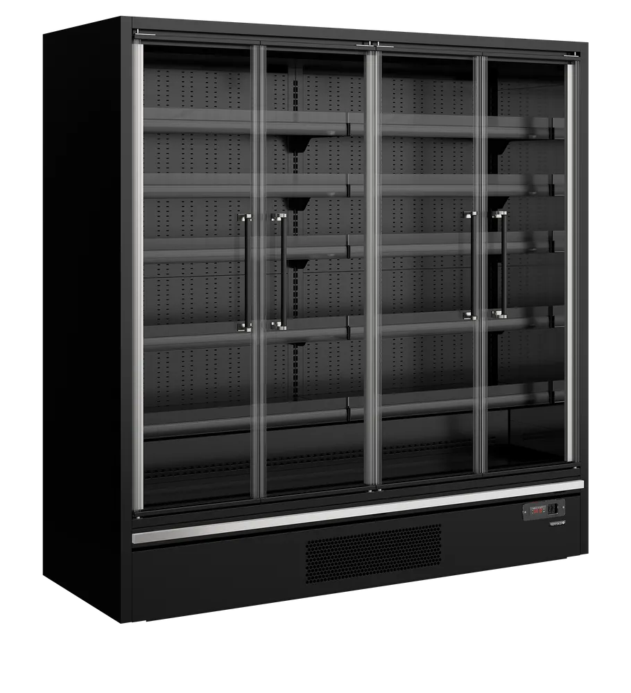 Galaxy+ GP20FGD Black - Supermarket Multideck Cooler - 43816