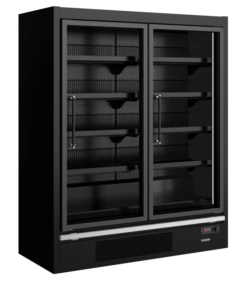 Galaxy+ GPF2D Black - Glass Door Freezer - 42094