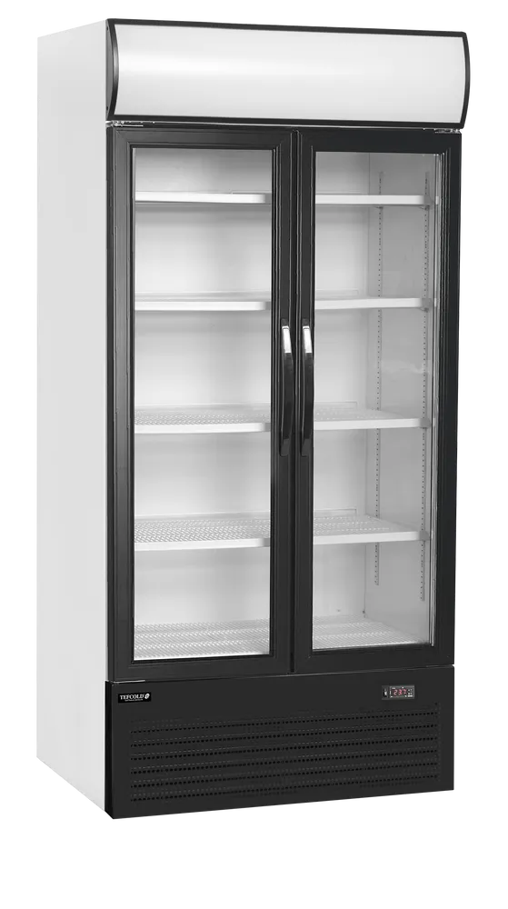 FSC1200H - 2-door display cooler with canopy - 15959
