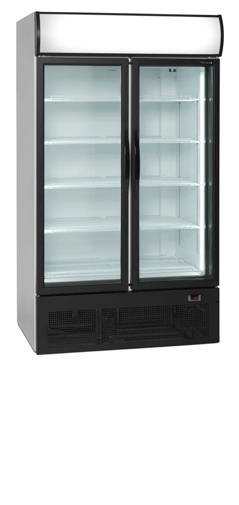 FSC1200H - 2-door display cooler with canopy - 15959