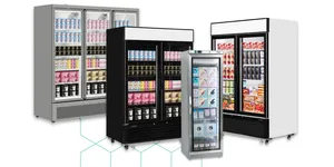 Glass Door Display Freezers