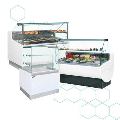 Serveover Counter Displays