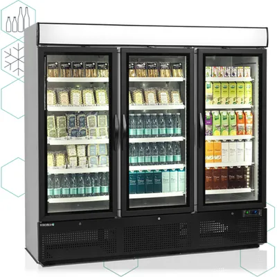 Armarios expositores refrigerados de 3 puertas