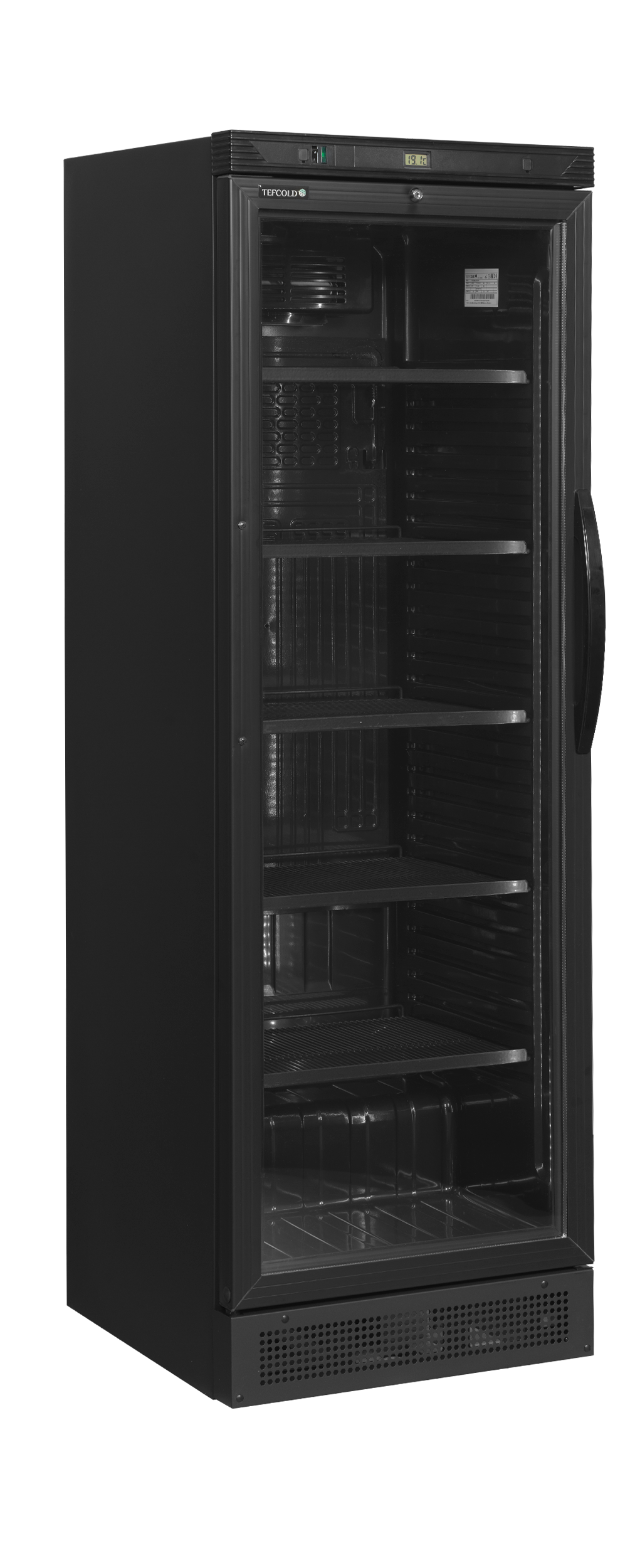 CEV425 BLACK L/H - Flaskekøleskab, venstrehængt dør - G92504