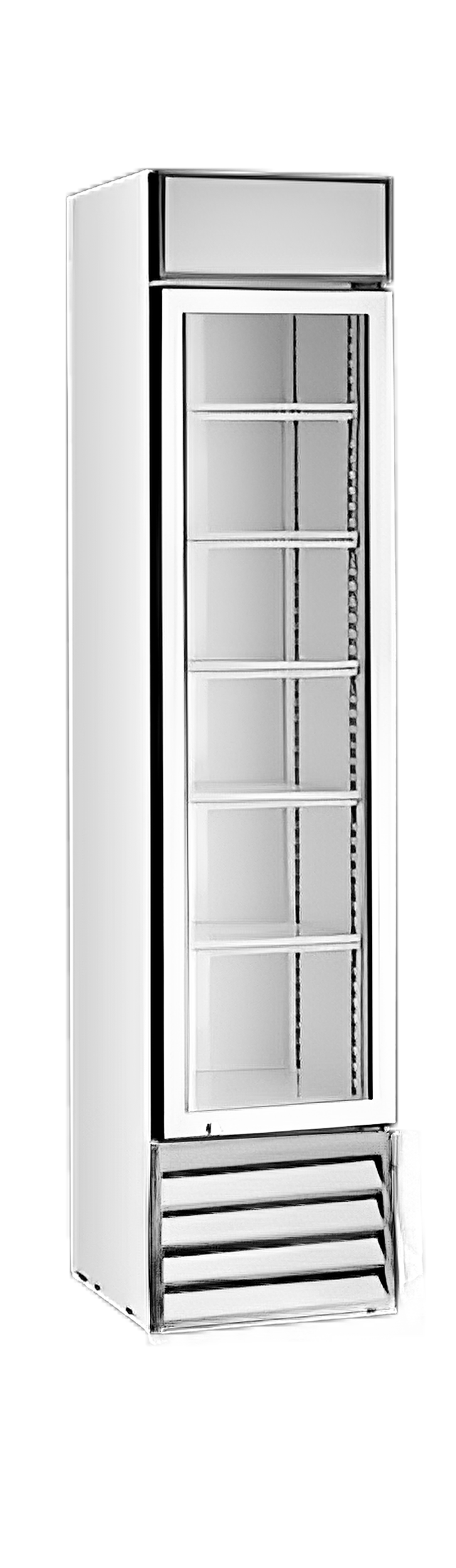 Drankenkoeling smal - Glasdeur - ARV165