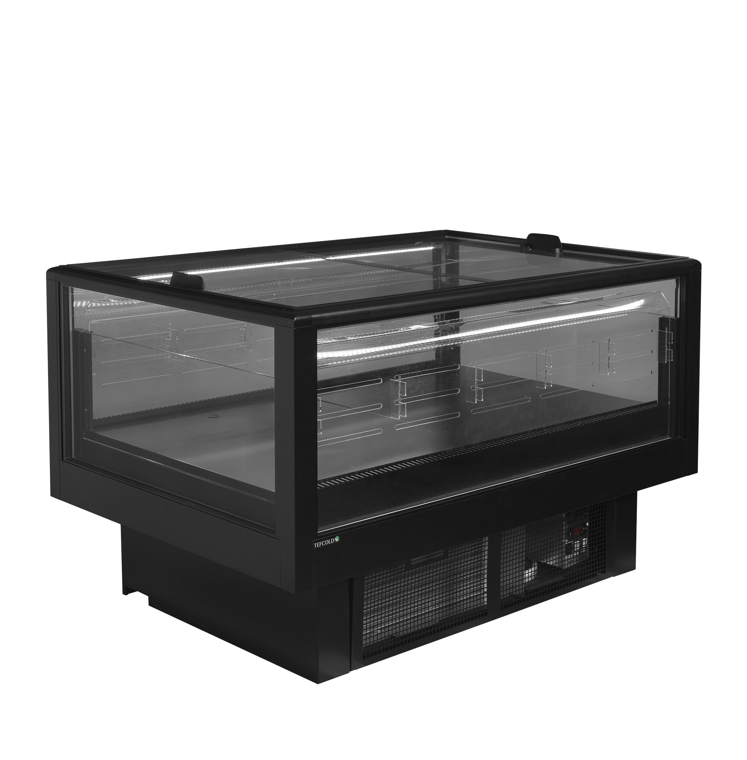 Réfrigérateur/congélateur noir pour achats impulsifs TEFCOLD-EIDA 150B