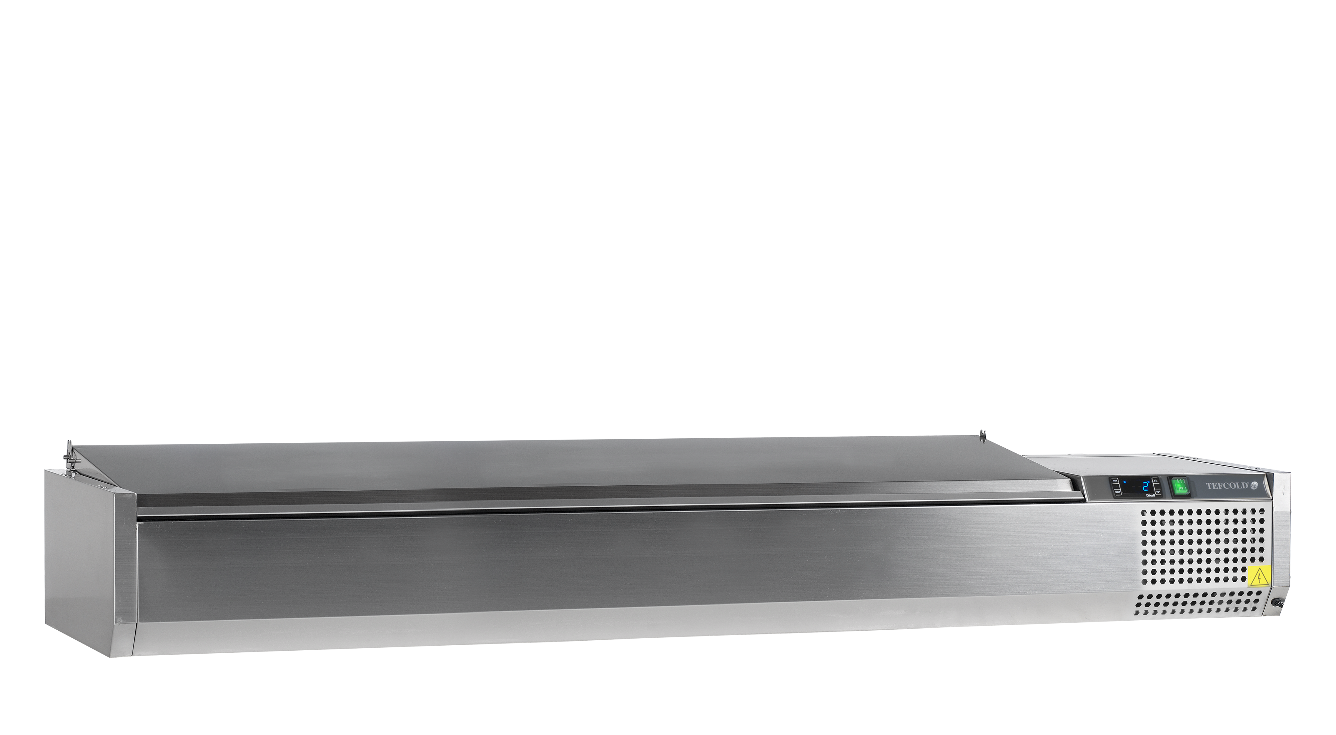 Vitrine réfrigérée GN1/3 TEFCOLD-VK38-200 S/S LID