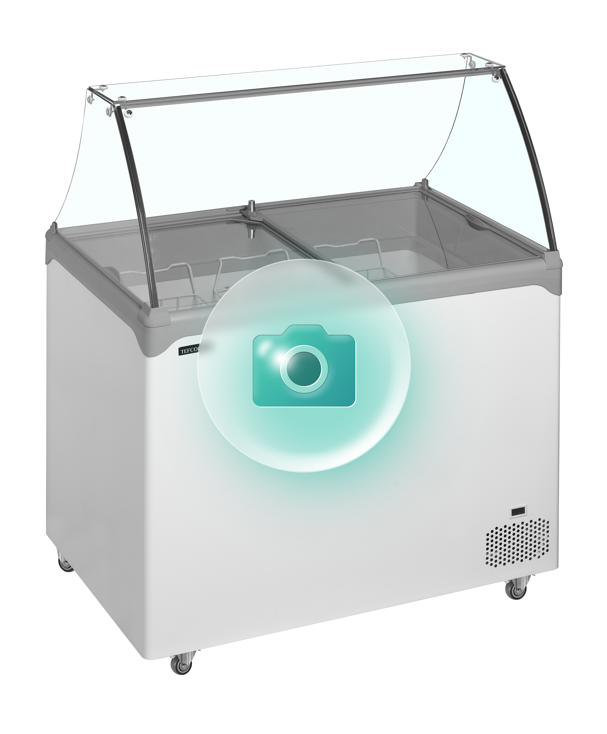 NIC402SC-SO - Isdisk / Scoop ice fryser - G93053