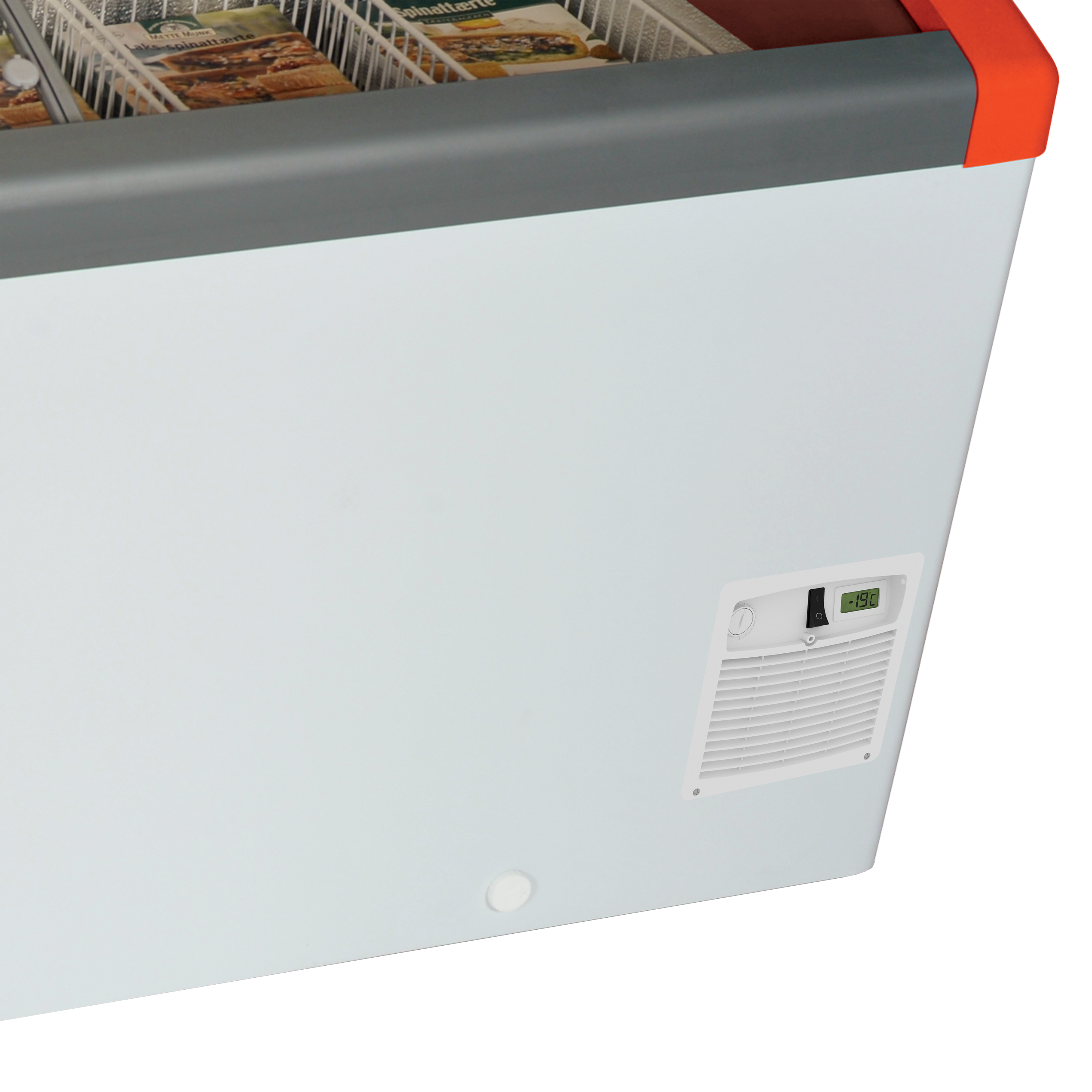 Vrieskast consumptie-ijs - Elcold Focus 171 RED