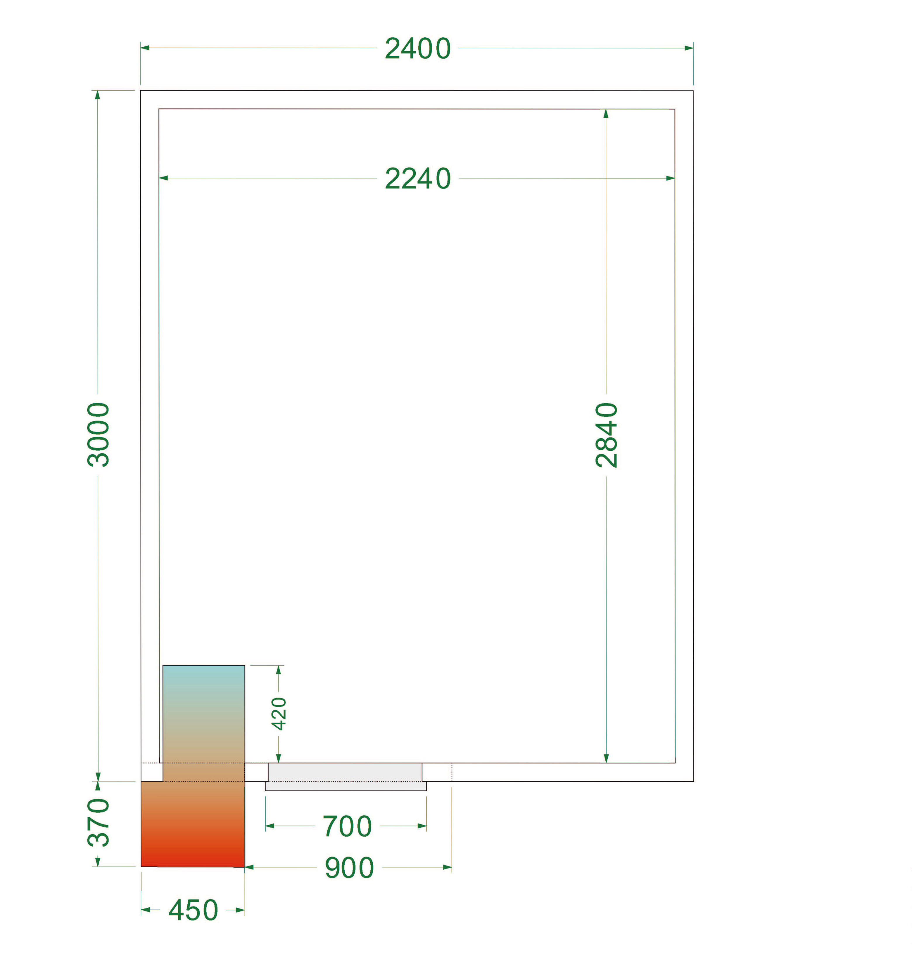 CRPF2430 - Kølerum - G92619