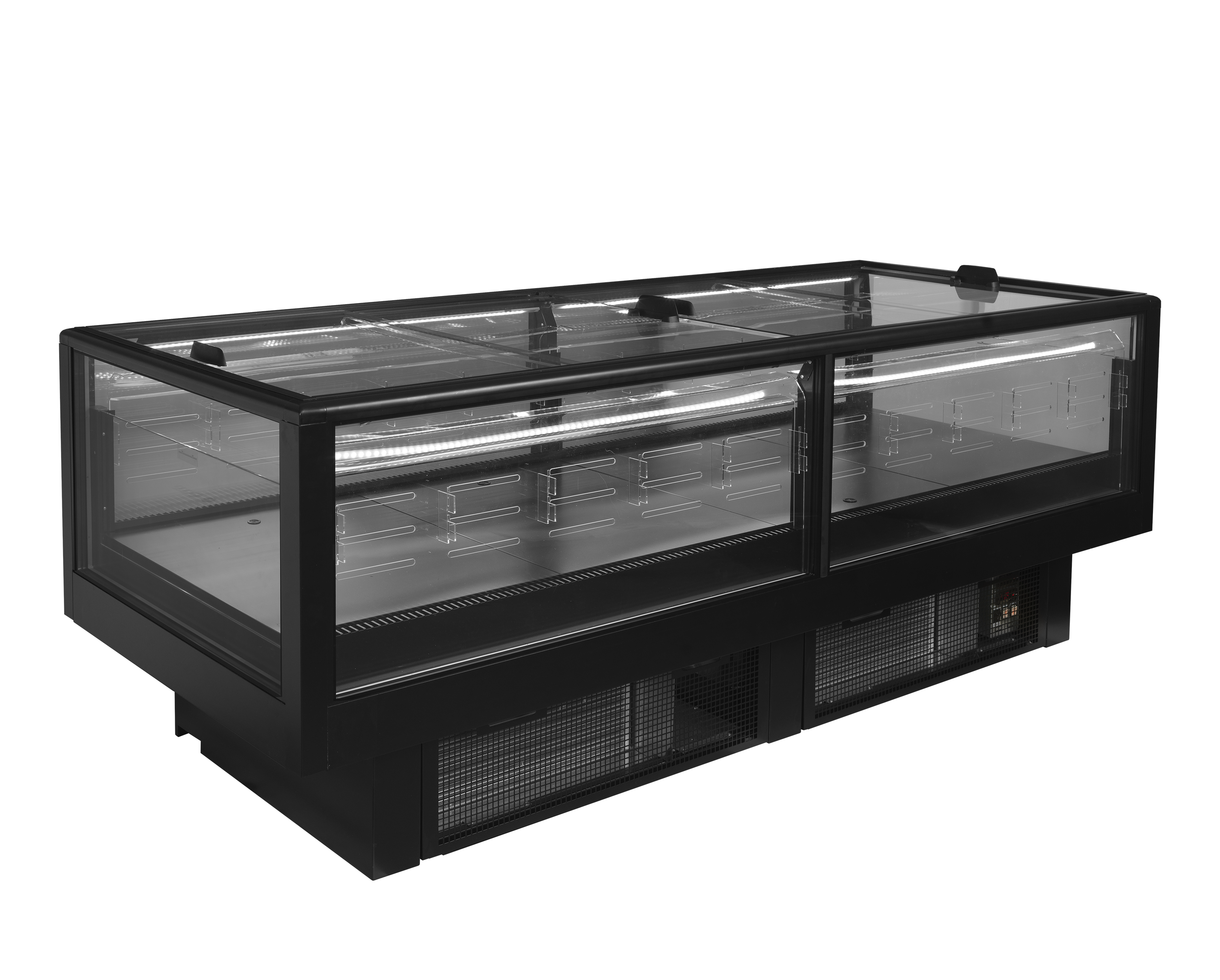 Réfrigérateur/congélateur noir pour achats impulsifs TEFCOLD-EIDA 250B