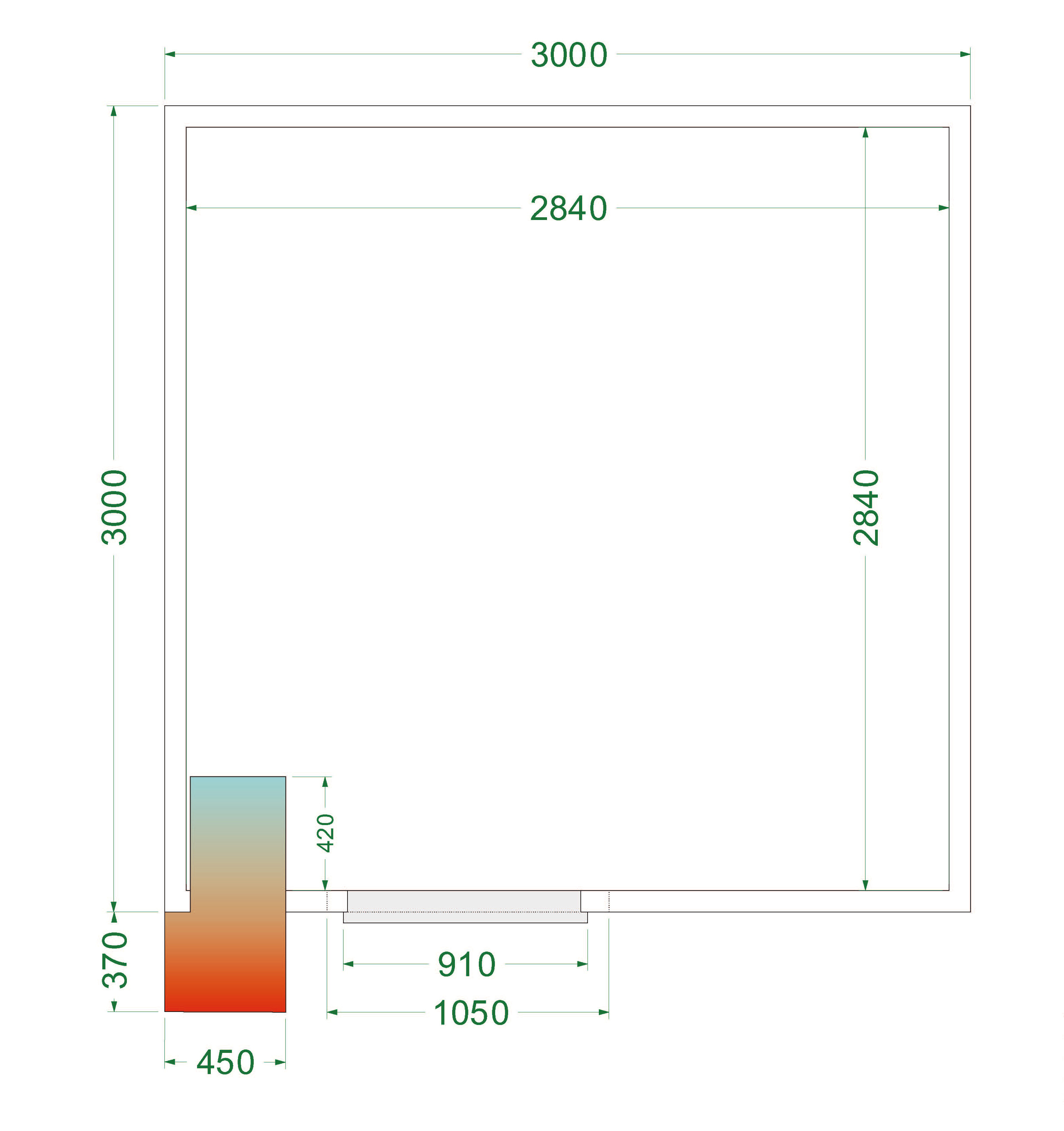 CRPF3030WD - Kølerum - G92813