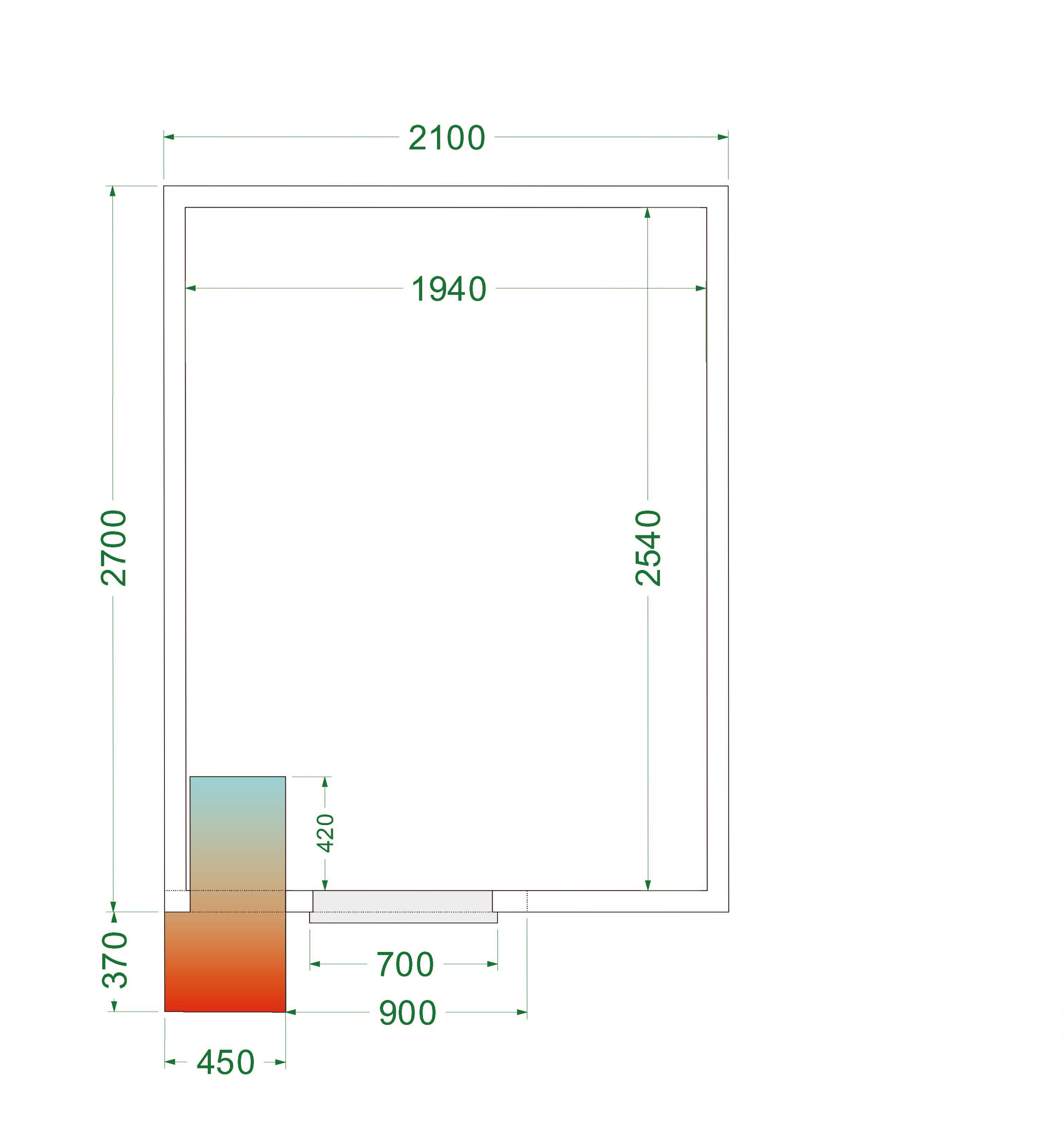 CRPF2127 - Kølerum - G92615